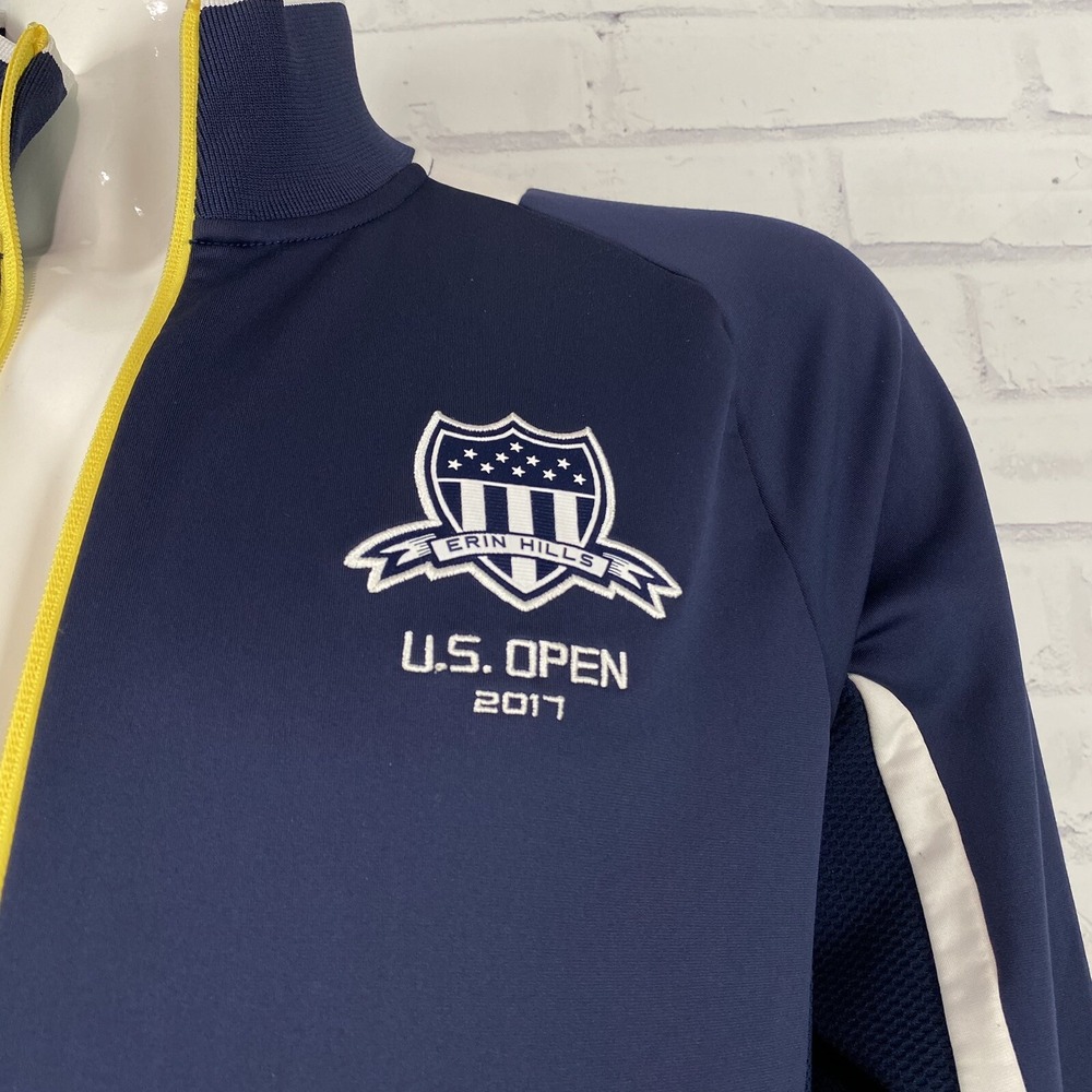 Ralph Lauren Polo‎ Golf Jacket Men's Medium Full Zip Erin Hills US Open 2017